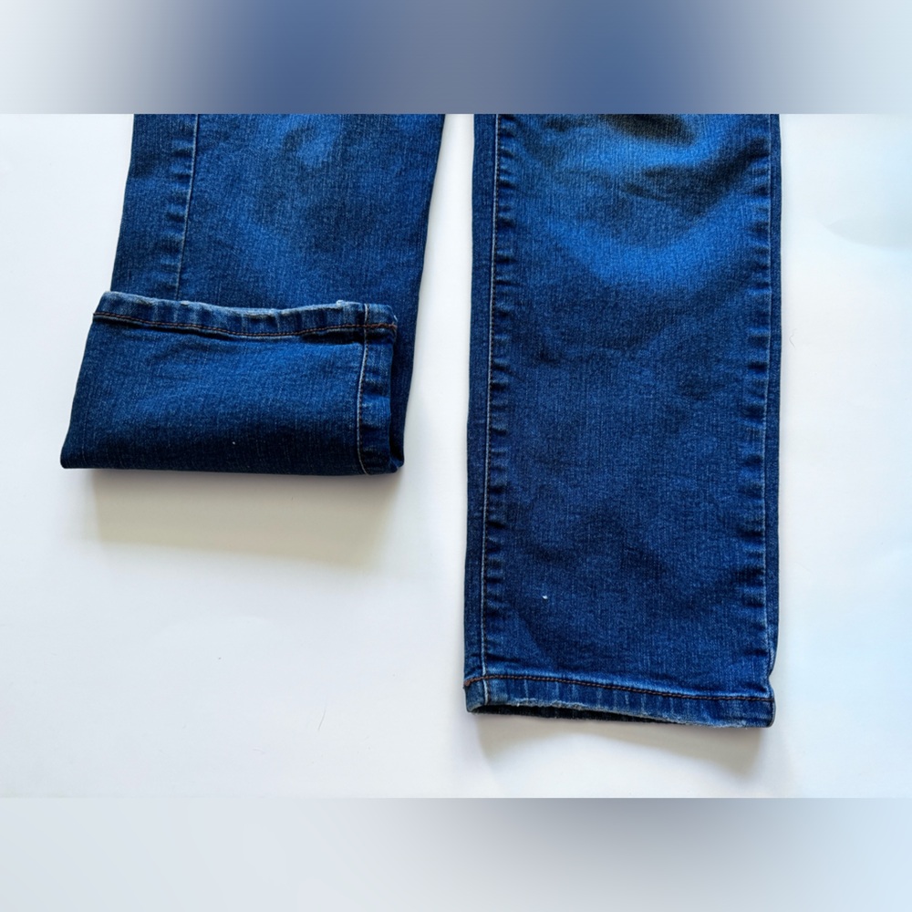 BLACK DAISY Junior Regular Blue Denim Overalls Size S Adjustable Straps Pockets - Picture 7 of 13